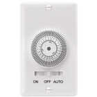 Prime 125V 24 Hr. In-Wall Mechanical Timer Image 1