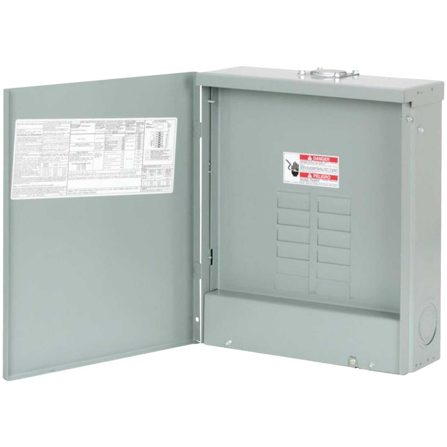 Eaton BR 125A 12-Space 24-Pole Rainproof Plug On Neutral Main Lug Load Center Image 1