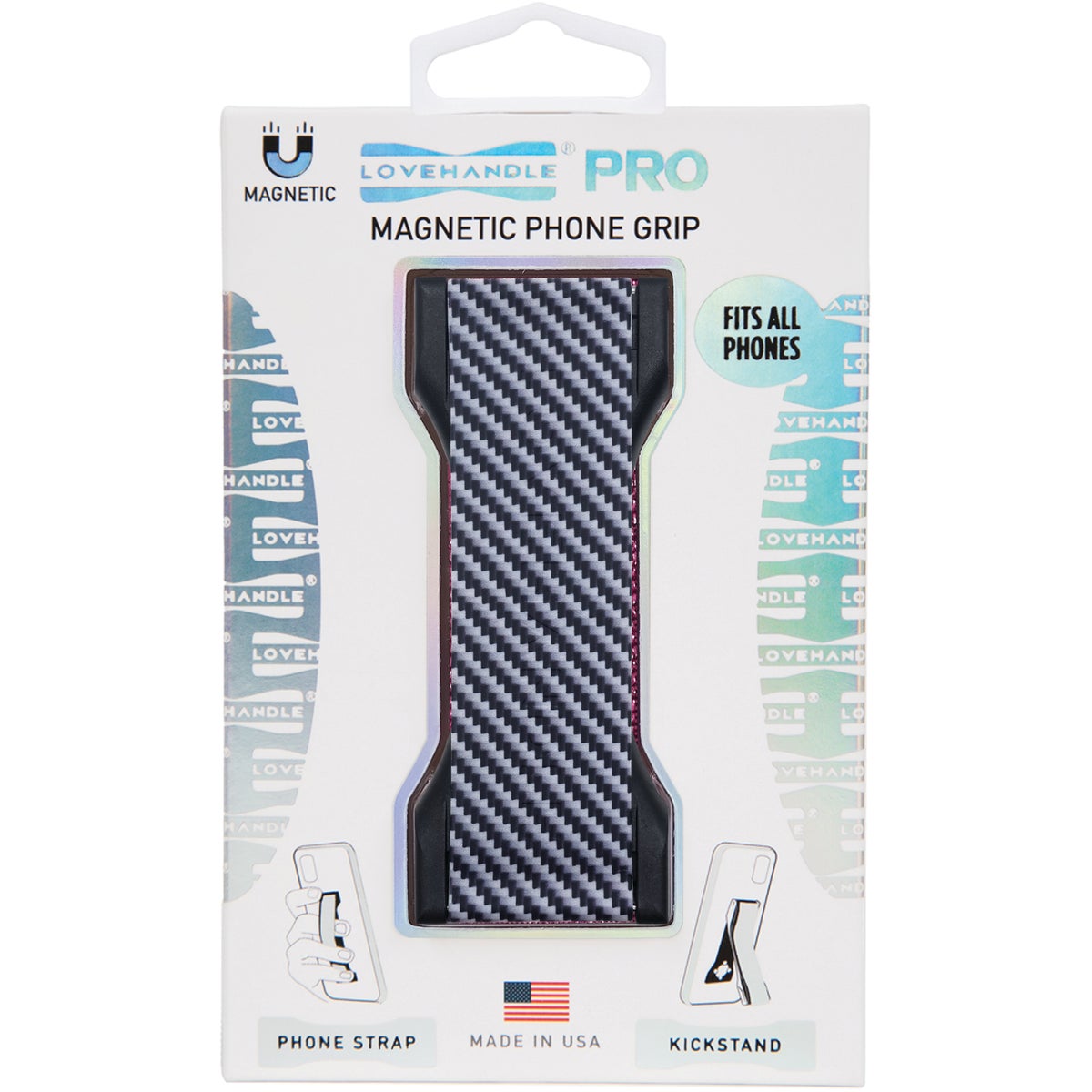 LoveHandle PRO Carbon Fiber Phone Grip Image 4