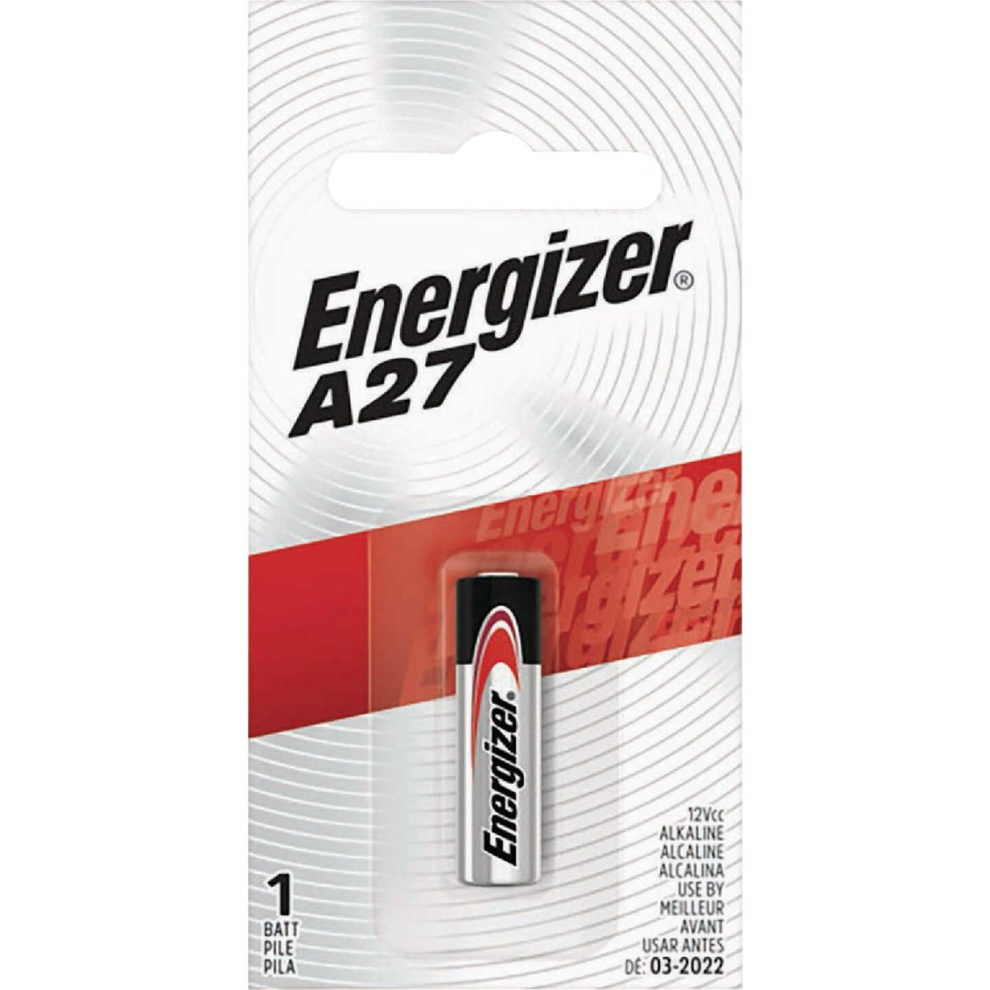 Energizer A27 Alkaline Battery Image 1