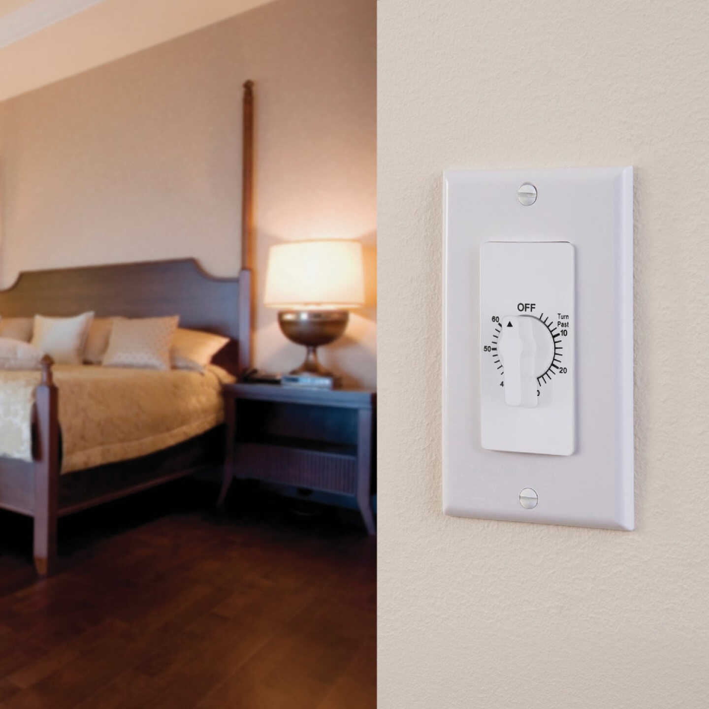 Prime 125V 60-Minute In-Wall Timer Image 2
