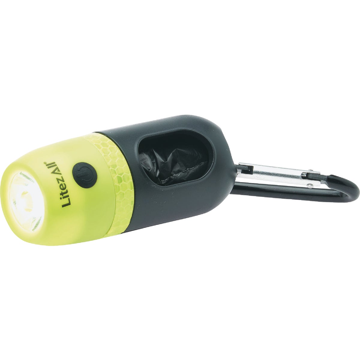 LitezAll Dog Waste Bag Dispenser & 200 Lm. Rechargeable LED Flashlight Image 3