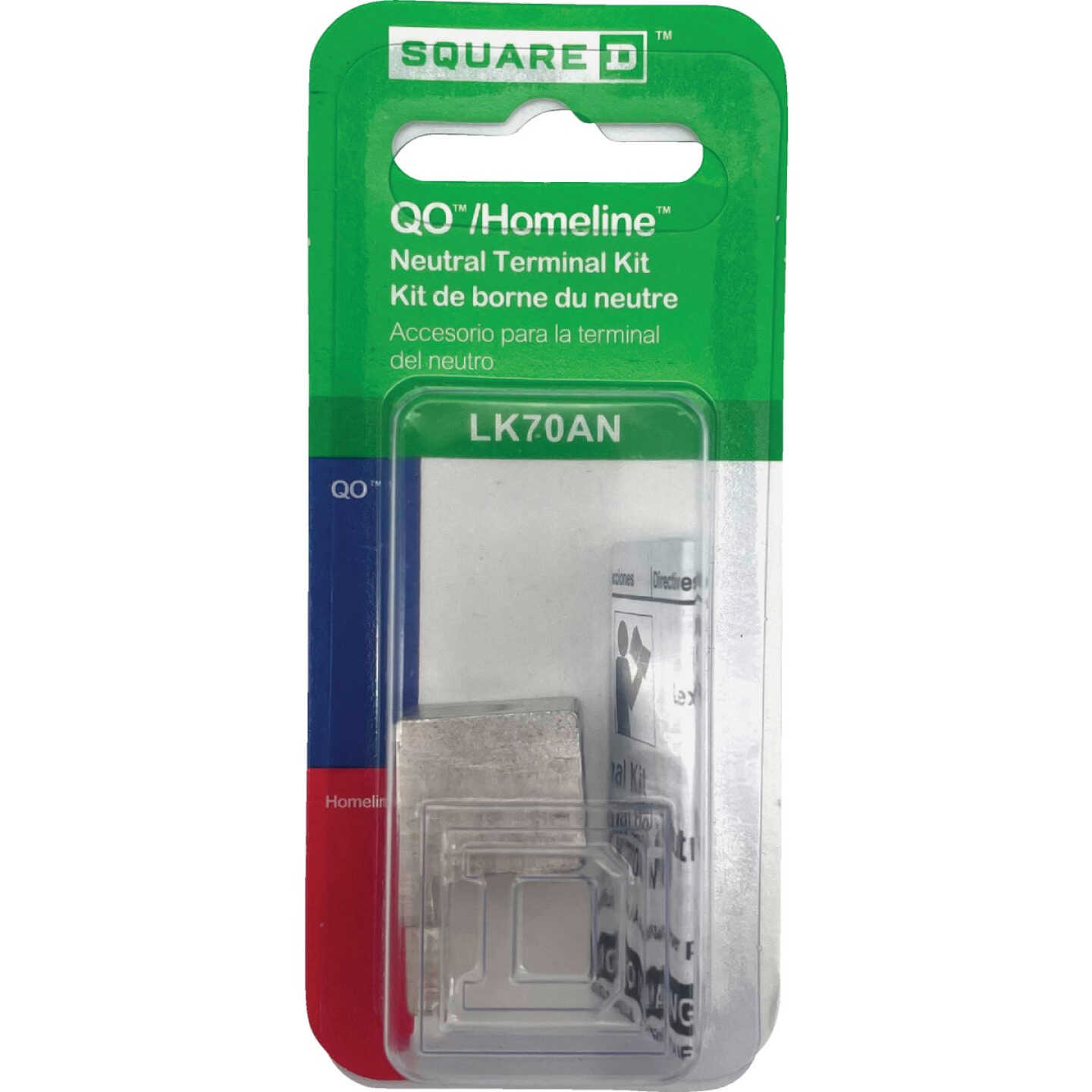 Square D QO/Homeline 70A Aluminum Neutral Lug Kit Image 5