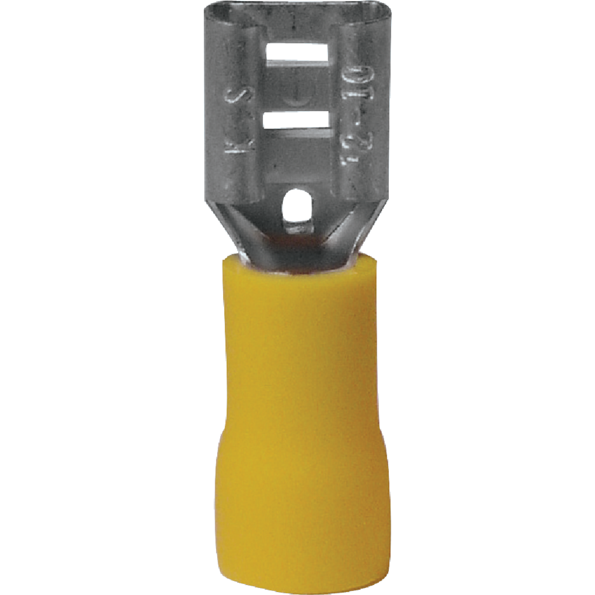 Gardner Bender 12 to 10 AWG Female Yellow Vinyl-Insulated Barrel Disconnect (16-Pack) Image 2