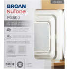 Broan-NuTone 9-3/4 In. W. x 11 In. L. White LED Exhaust Fan Replacement Grille Upgrade Image 2