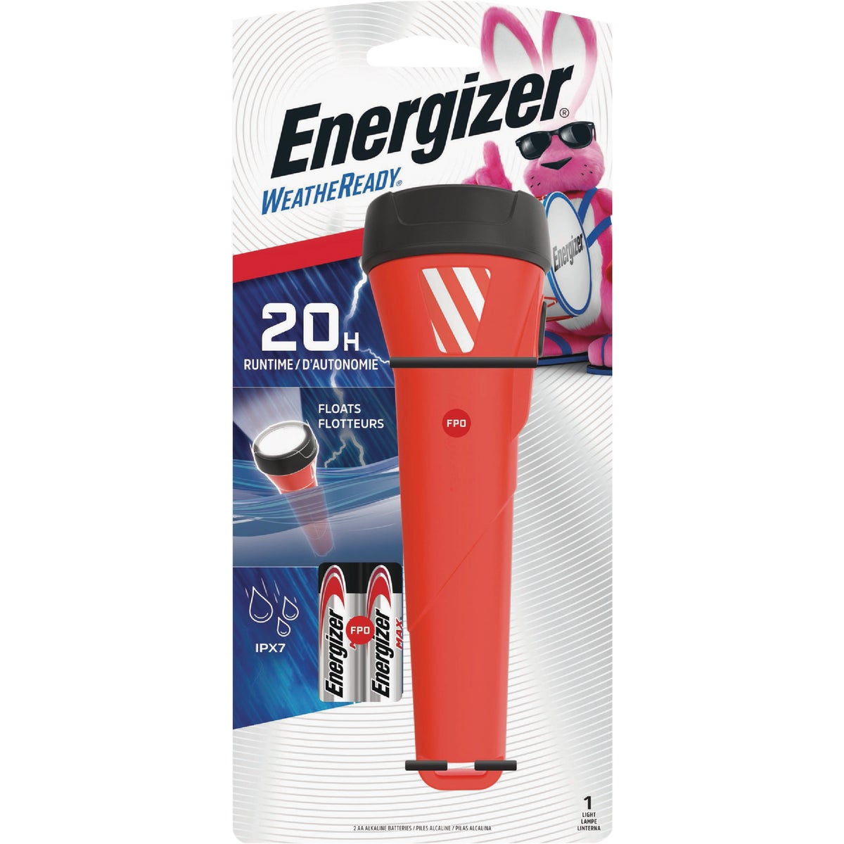 Energizer Weatheready LED AA Waterproof Flashlight