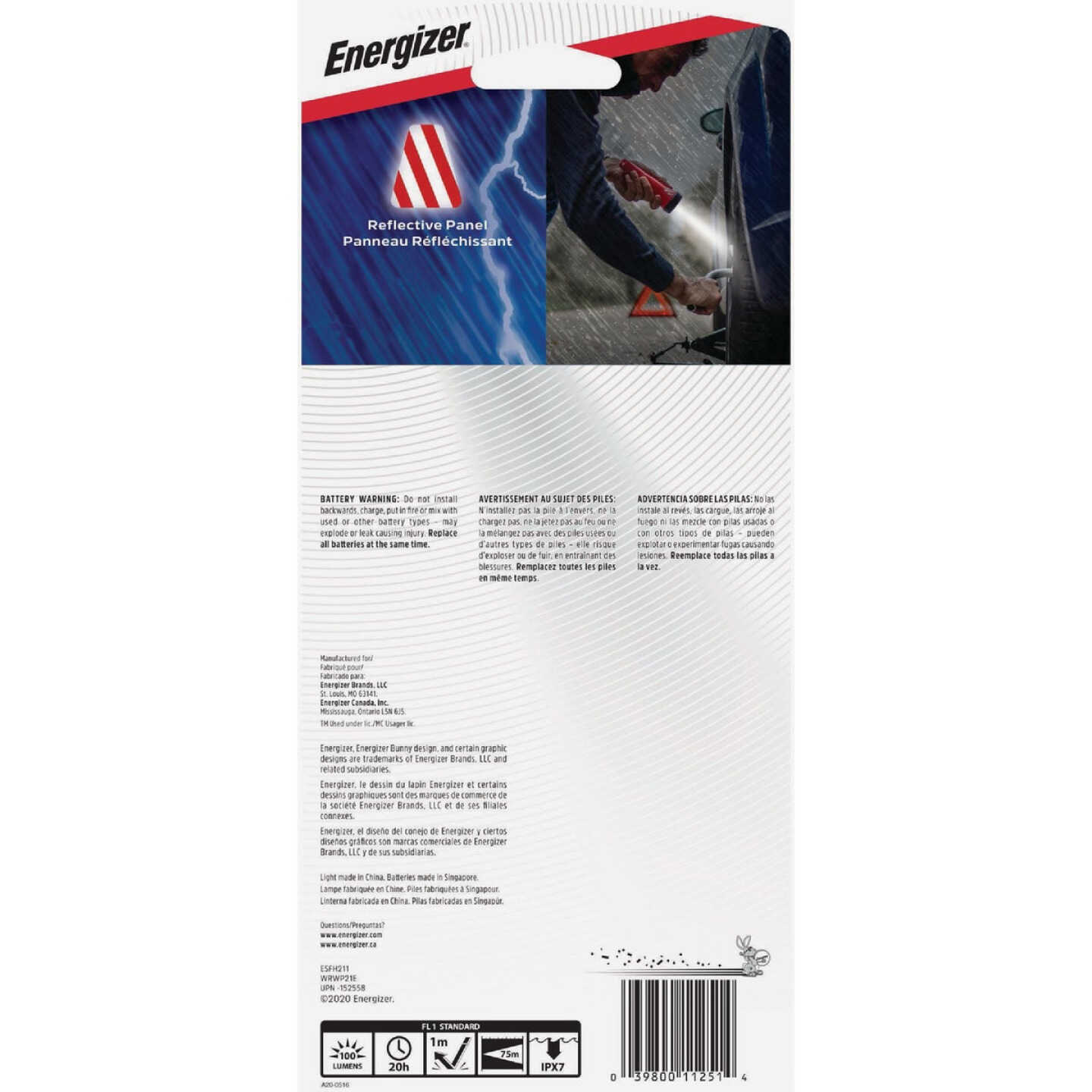 Energizer Weatheready LED AA Waterproof Flashlight Image 4