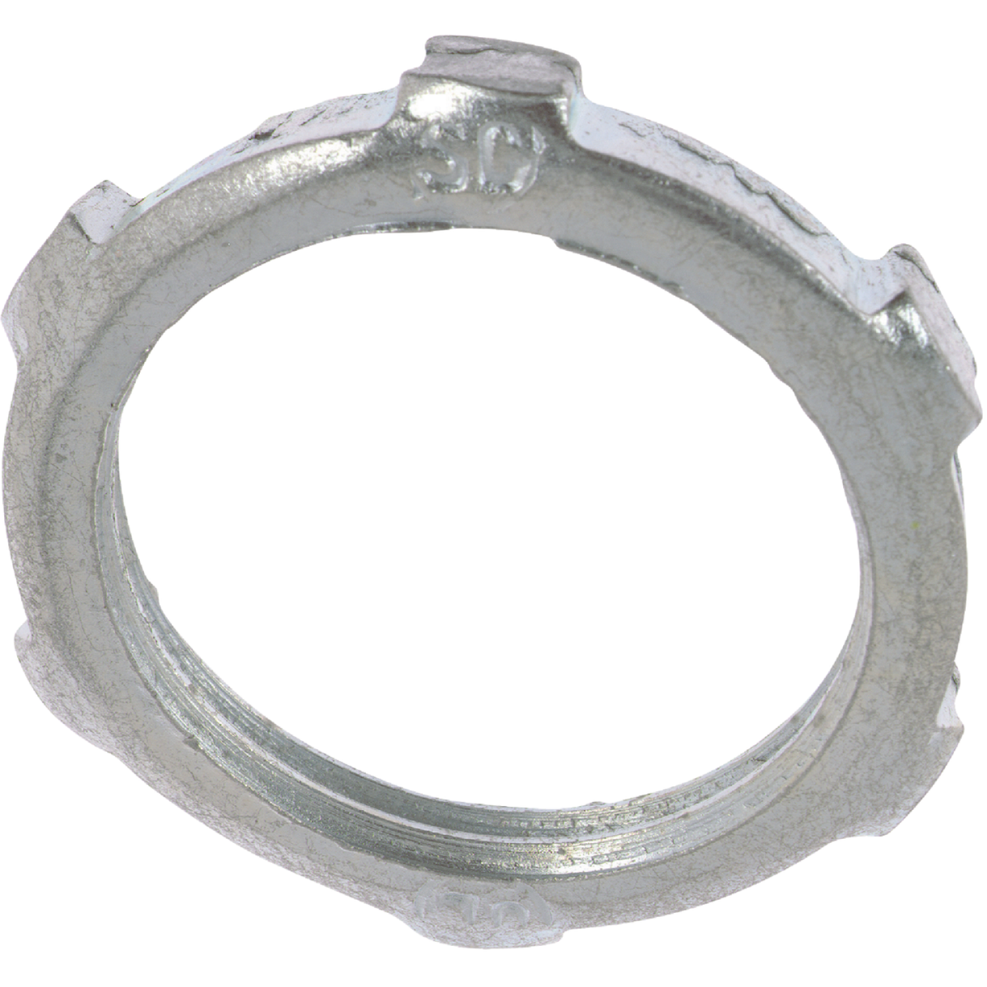 Halex 2 In. Rigid & IMC Steel Reversible Conduit Locknut (2-Pack) Image 1