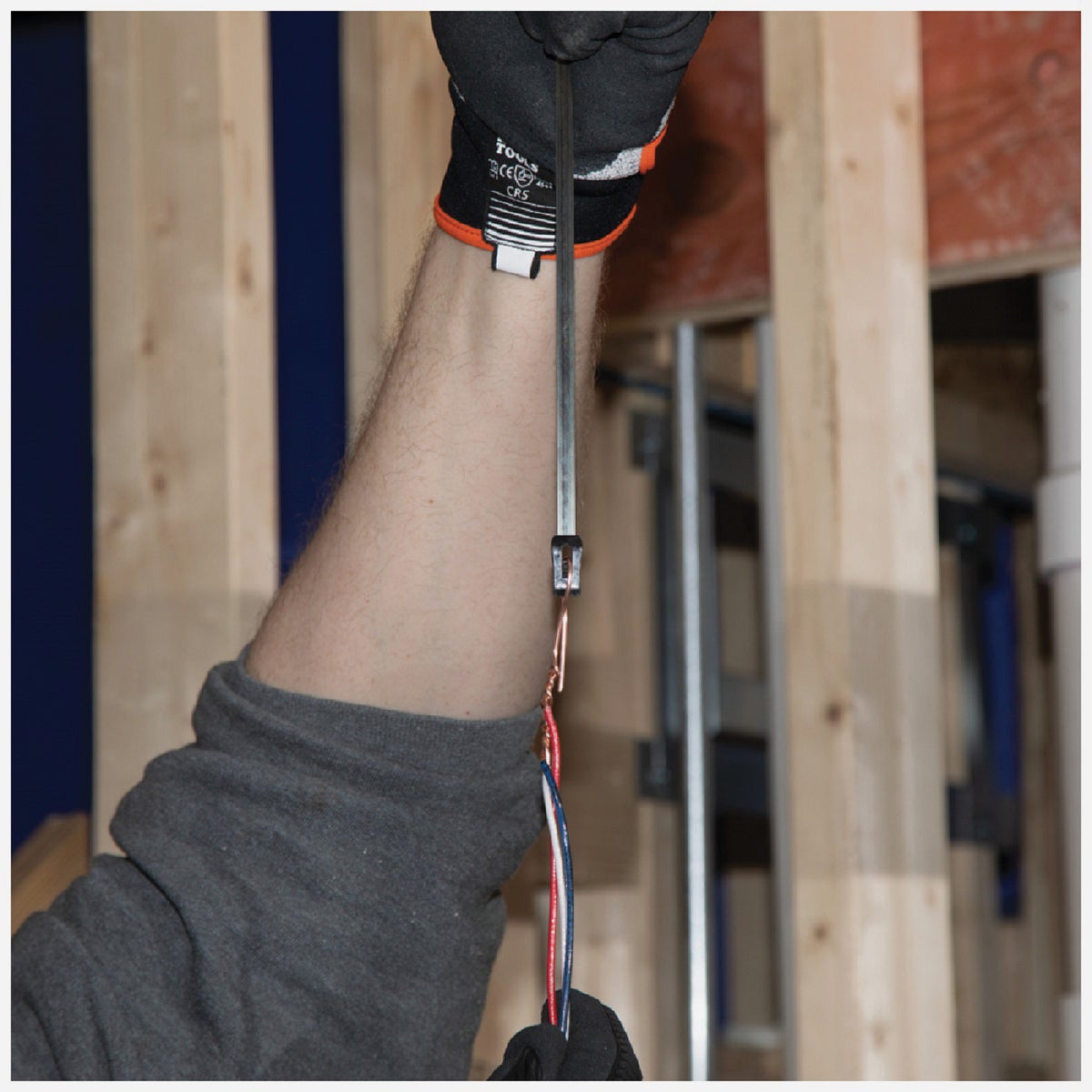 Klein 1/4 In. W. x 25 Ft. L. Steel Fish Tape Image 7