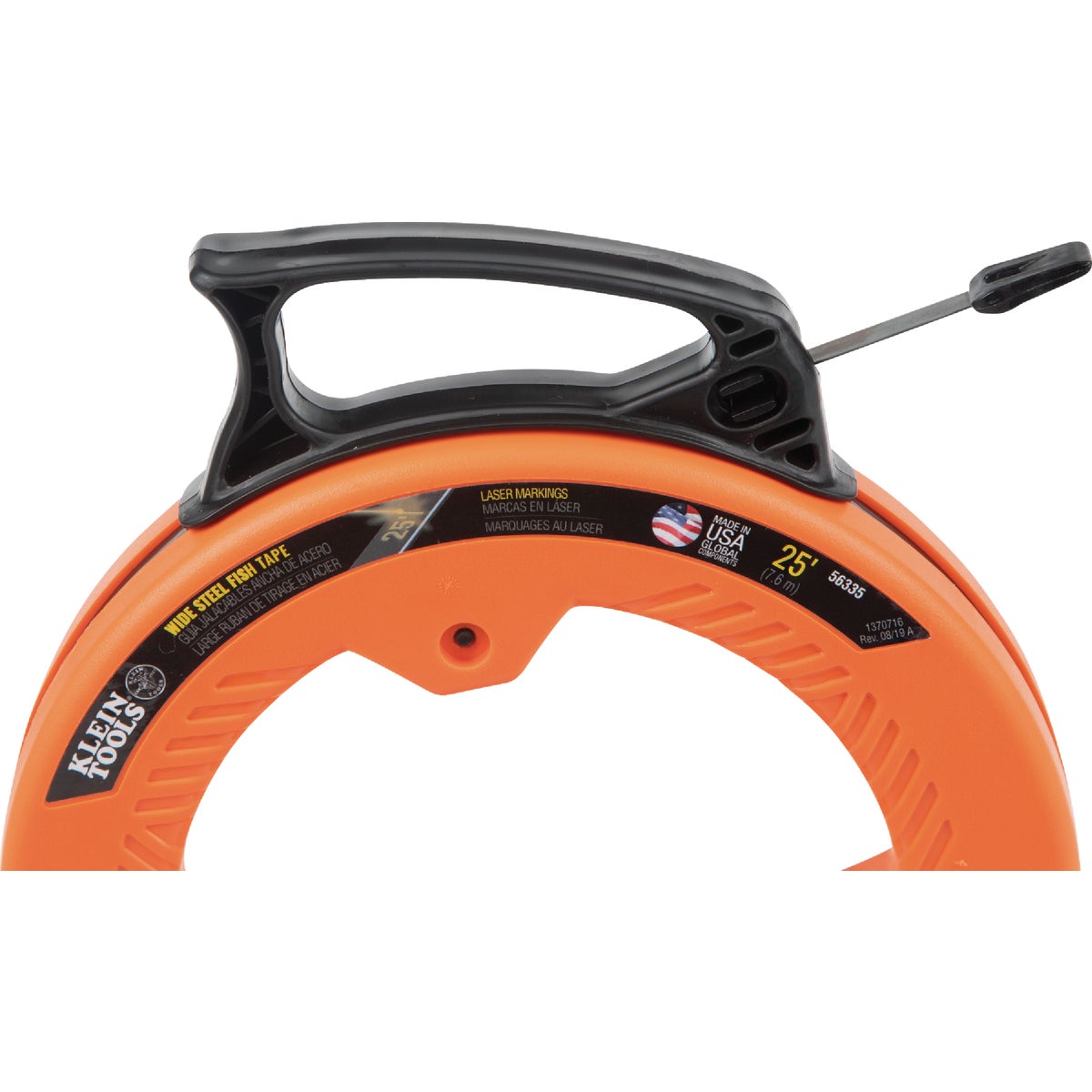 Klein 1/4 In. W. x 25 Ft. L. Steel Fish Tape Image 9