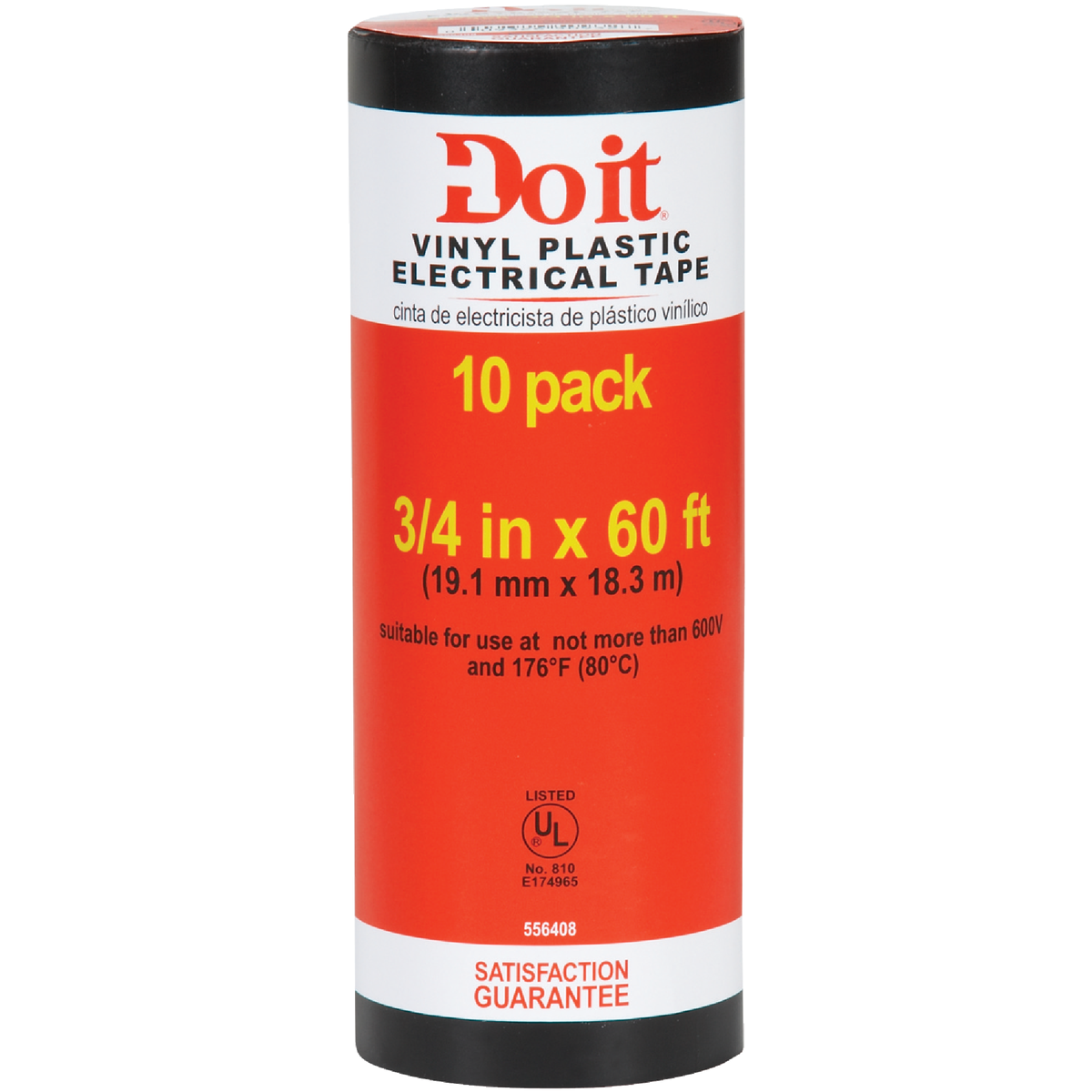 Do it General Purpose 3/4 In. x 60 Ft. Electrical Tape (10-Pack) Image 1