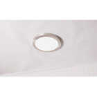 Feit Electric Edge-Lit 15 In. Nickel Round Disc 4-Way LED Flush Mount Light Image 2