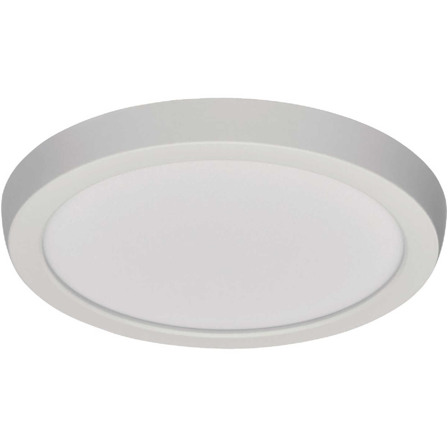 Satco Blink Pro 7 In. White 980 Lm. CCT-Selectable LED Flush Mount Light Fixture Image 1