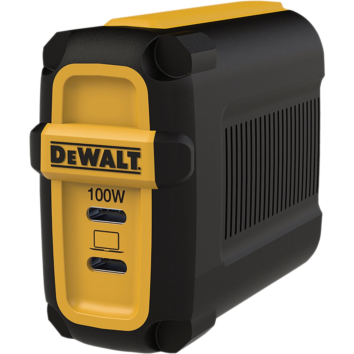 DEWALT 100W 2-Port GaN PPS PD Wall Charger