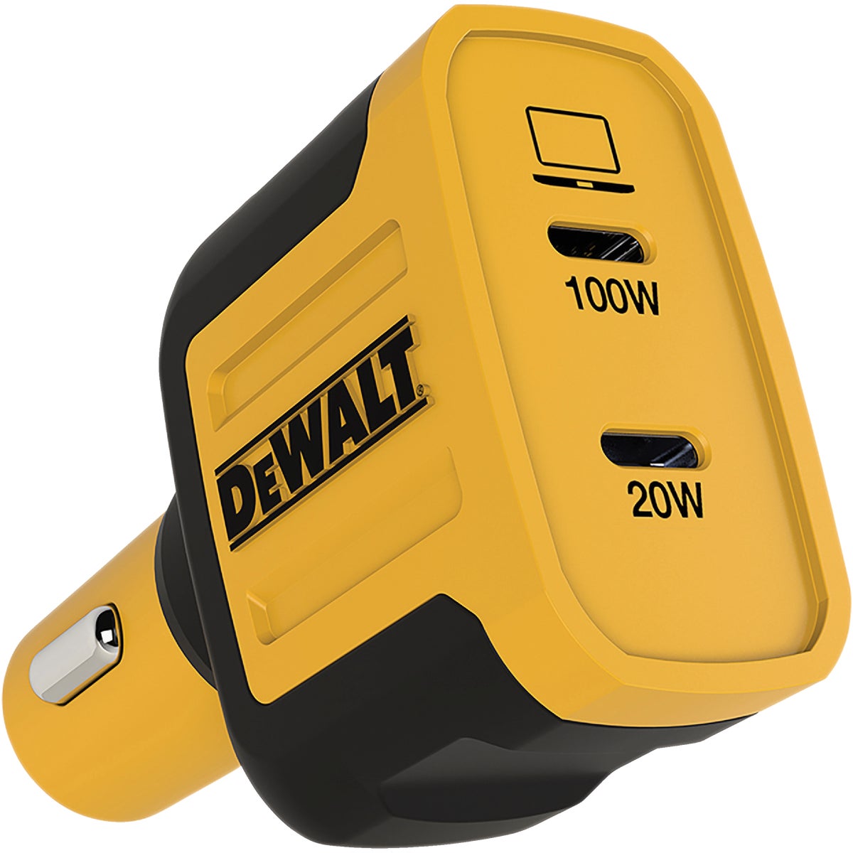 DEWALT 120W 2-Port PPS PD Car Charger