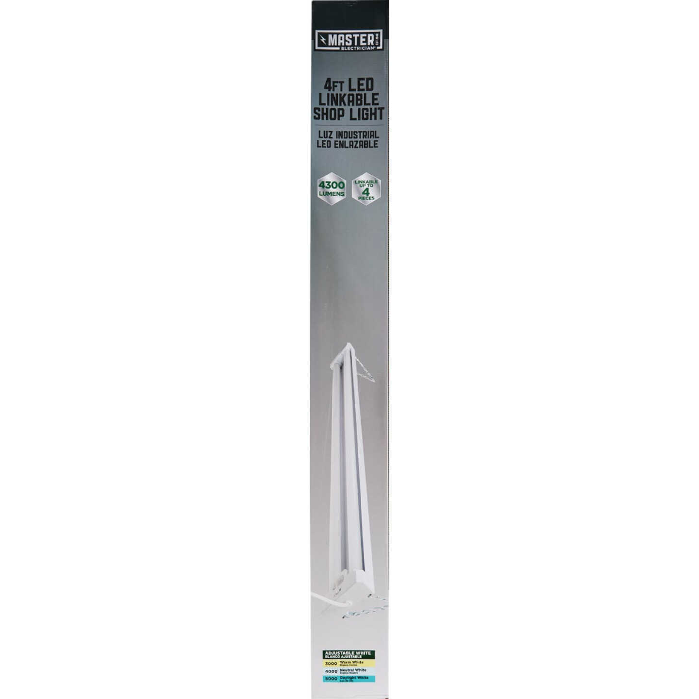 Master Electrician 4 Ft. 40W PIR Motion Activated Shop Light Image 2