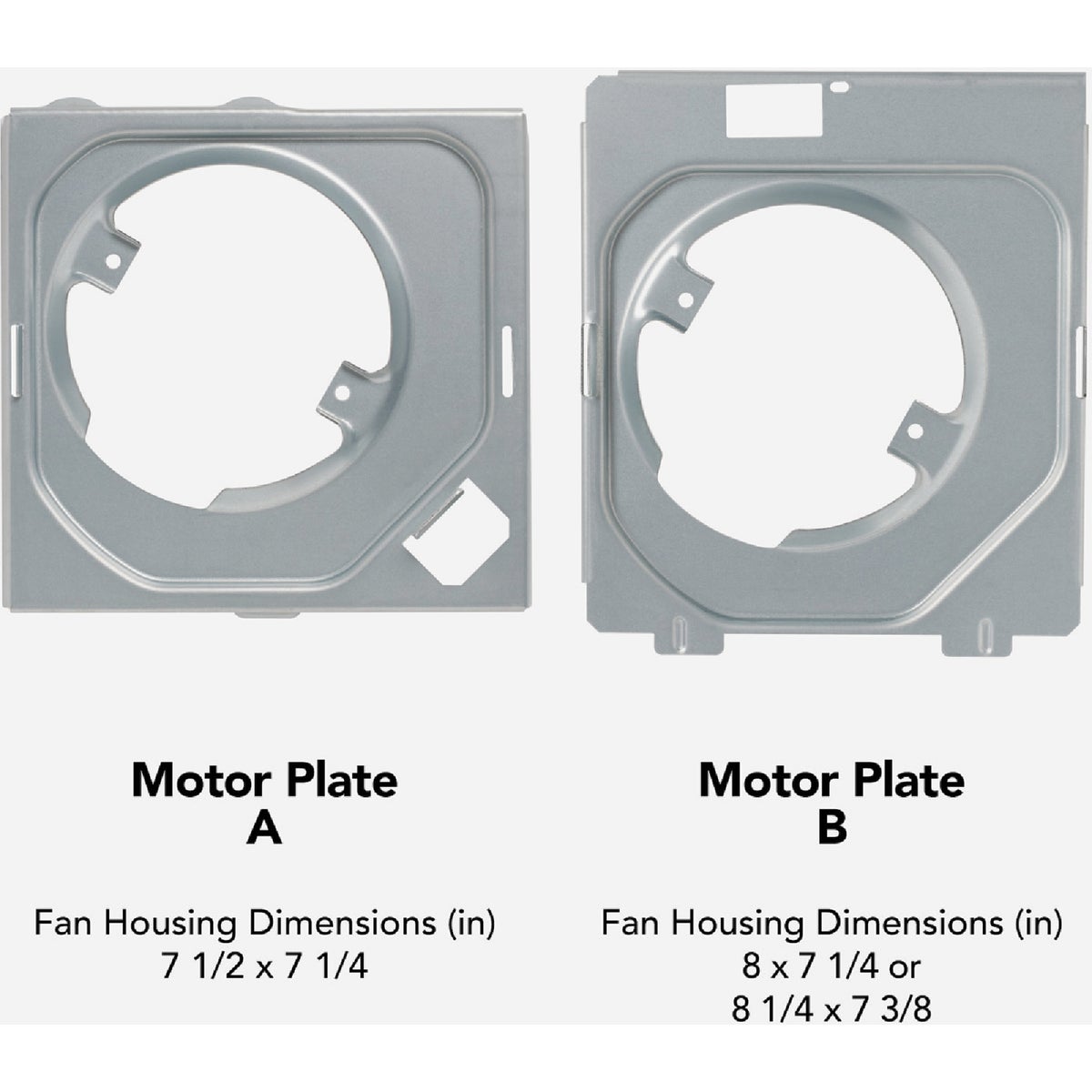 Broan-NuTone QuicKit 60 CFM 3.0 Sones 120V Bath Fan Replacement Image 2