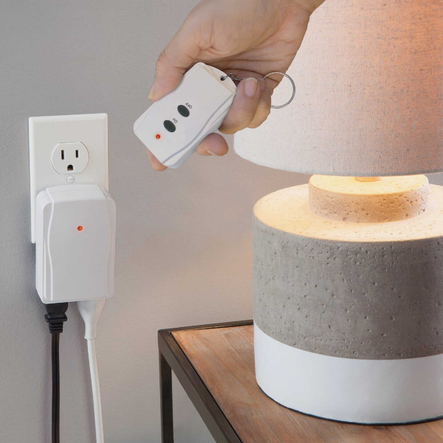 Prime 80 Ft. Range White Wireless with Remote Control Image 2