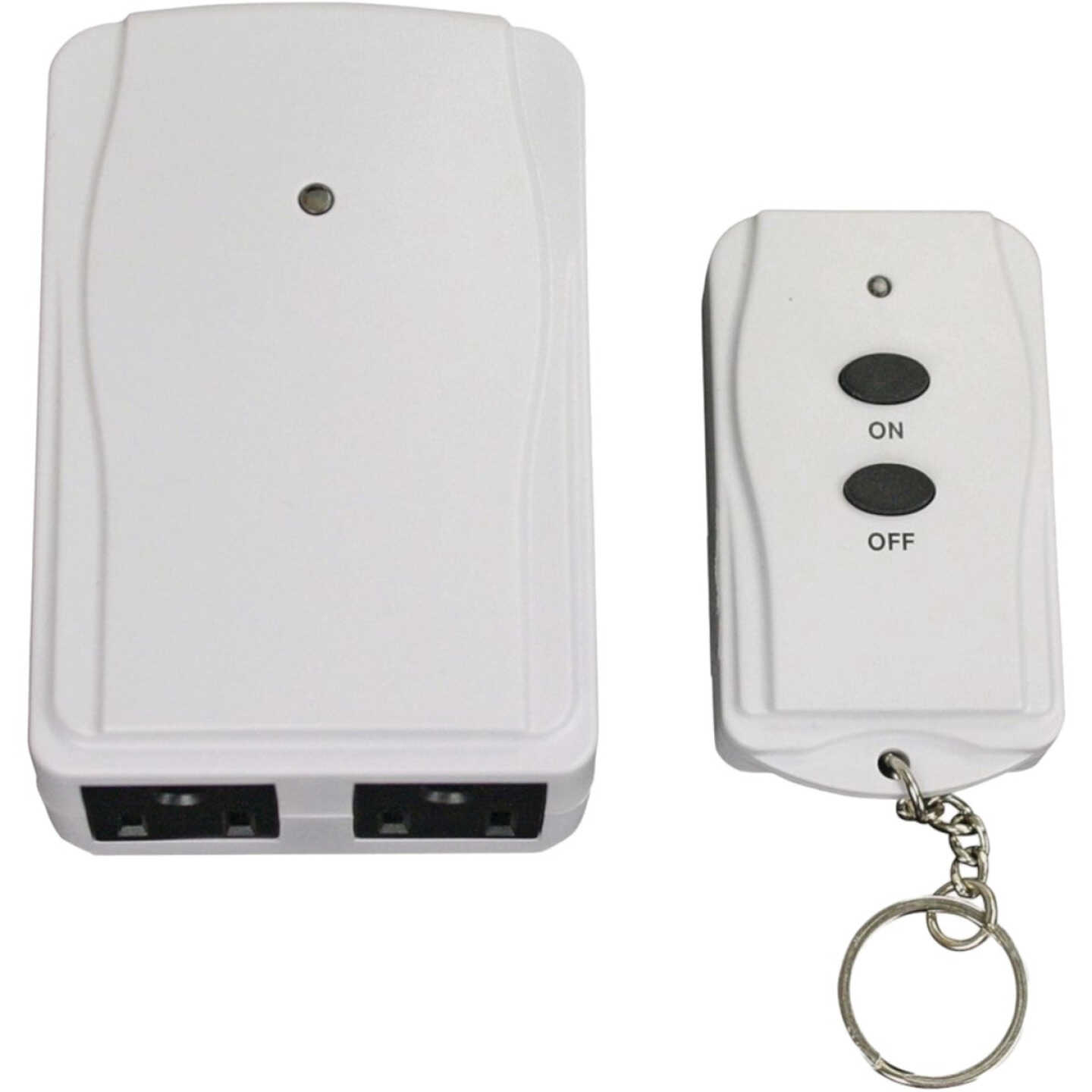 Prime 80 Ft. Range White Wireless with Remote Control Image 1