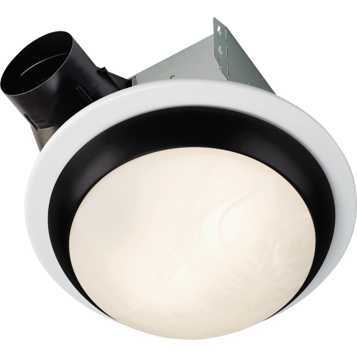 Broan Roomside Series 80 CFM 2.5 Sones 120V Decorative Bath Exhaust Fan with Light