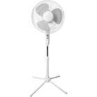 Denali Aire 16 In. 3-Speed White Oscillating Pedestal Fan Image 1