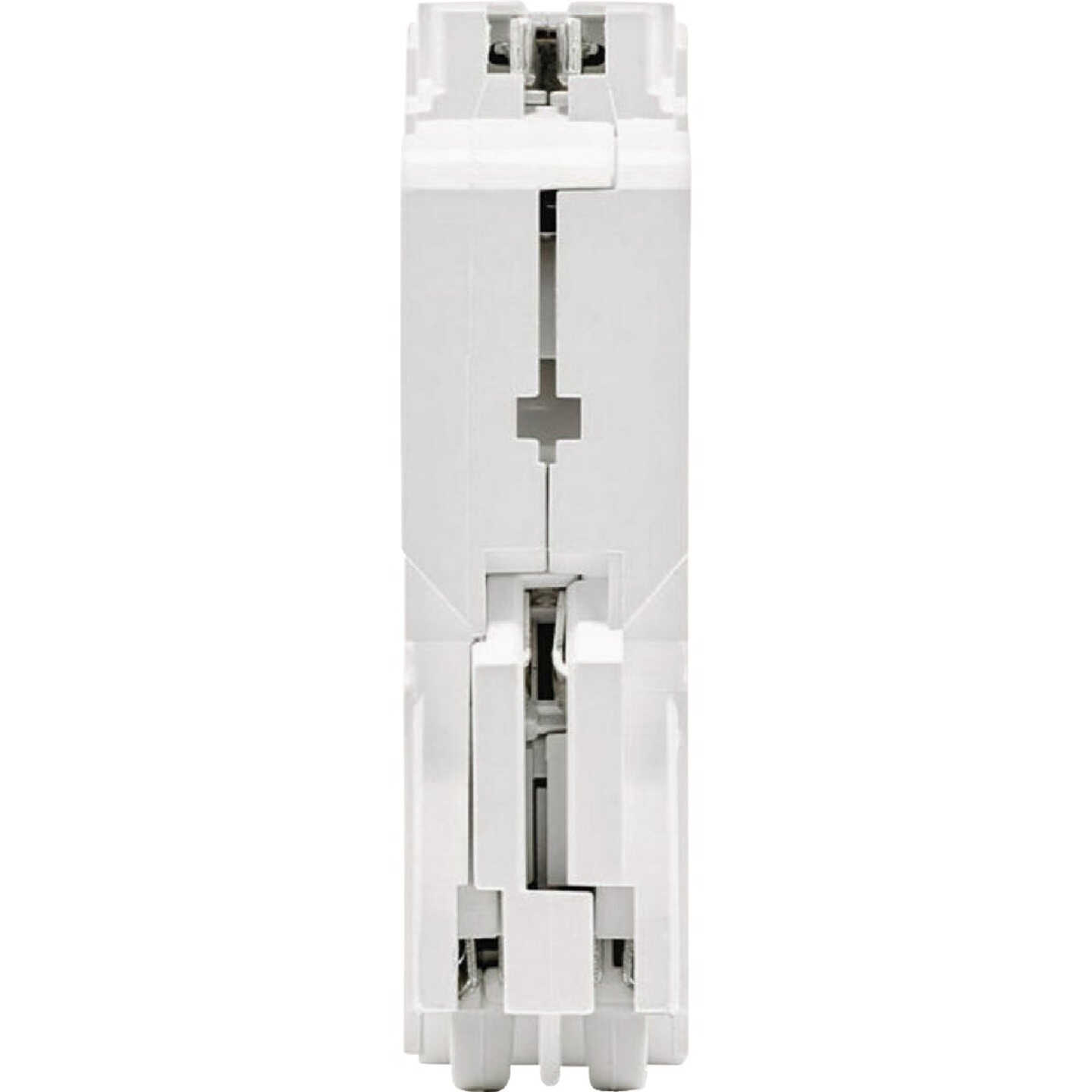 Leviton 20A Single-Pole Hydaulic Magnetic Trip Plug-On AFCI White Branch Circuit Breaker Image 3