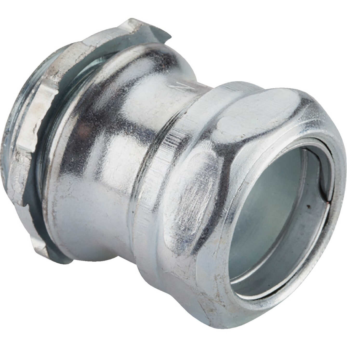 Halex 3/4 In. EMT Steel Compression Connector (5-Pack) Image 1