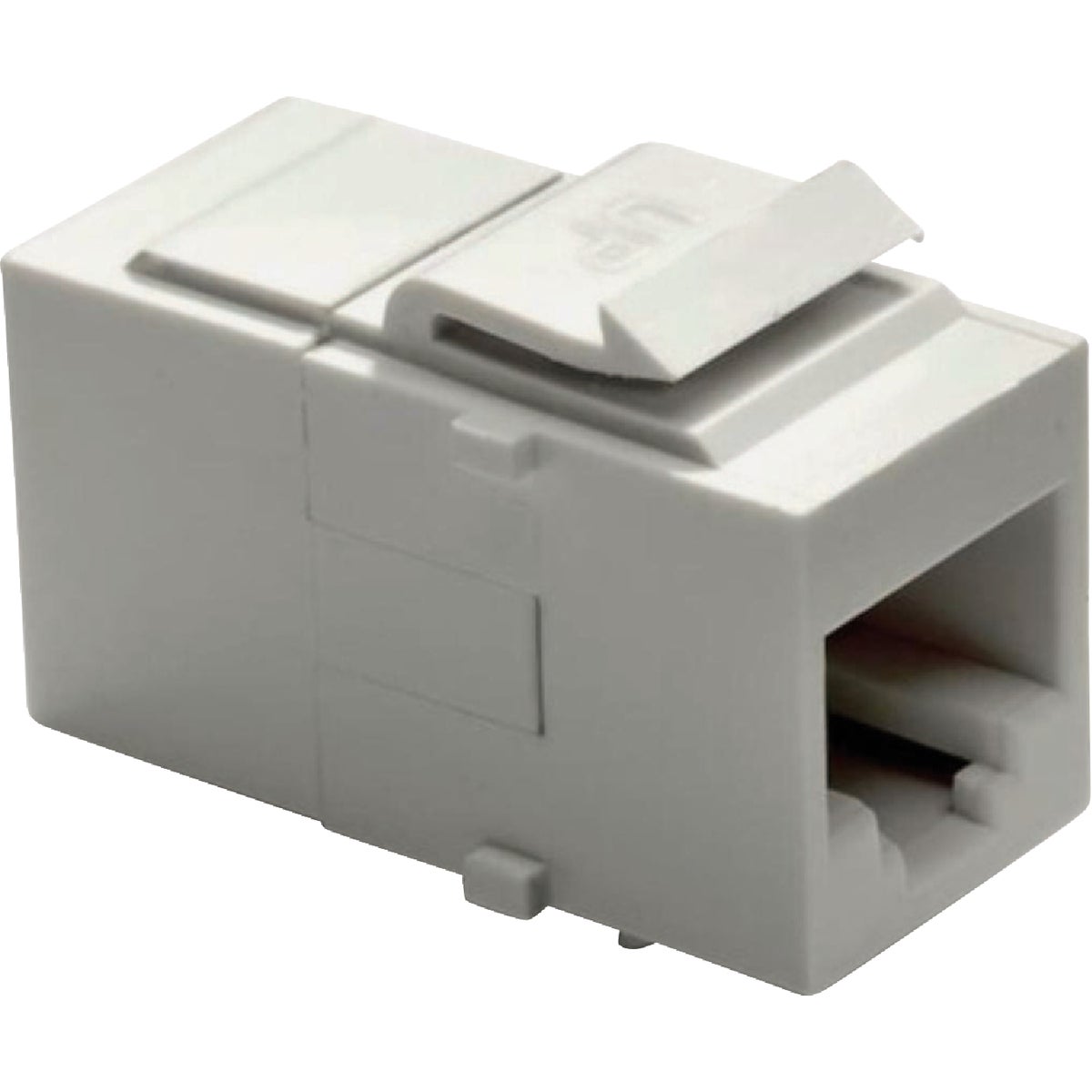 Legrand On-Q RJ45 Cat 6 Coupler Keystone Insert, White
