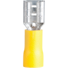 Gardner Bender 12 to 10 AWG Female Yellow Vinyl-Insulated Barrel Disconnect (100-Pack) Image 1