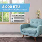 Perfect Aire 8000 BTU 350 Sq. Ft. Window Air Conditioner with Remote Control Image 3
