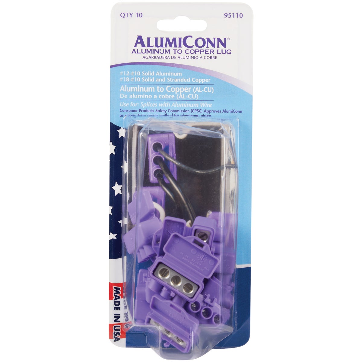 Gardner Bender King Innovation AlumiConn Wire Lug (10-Pack) Image 2
