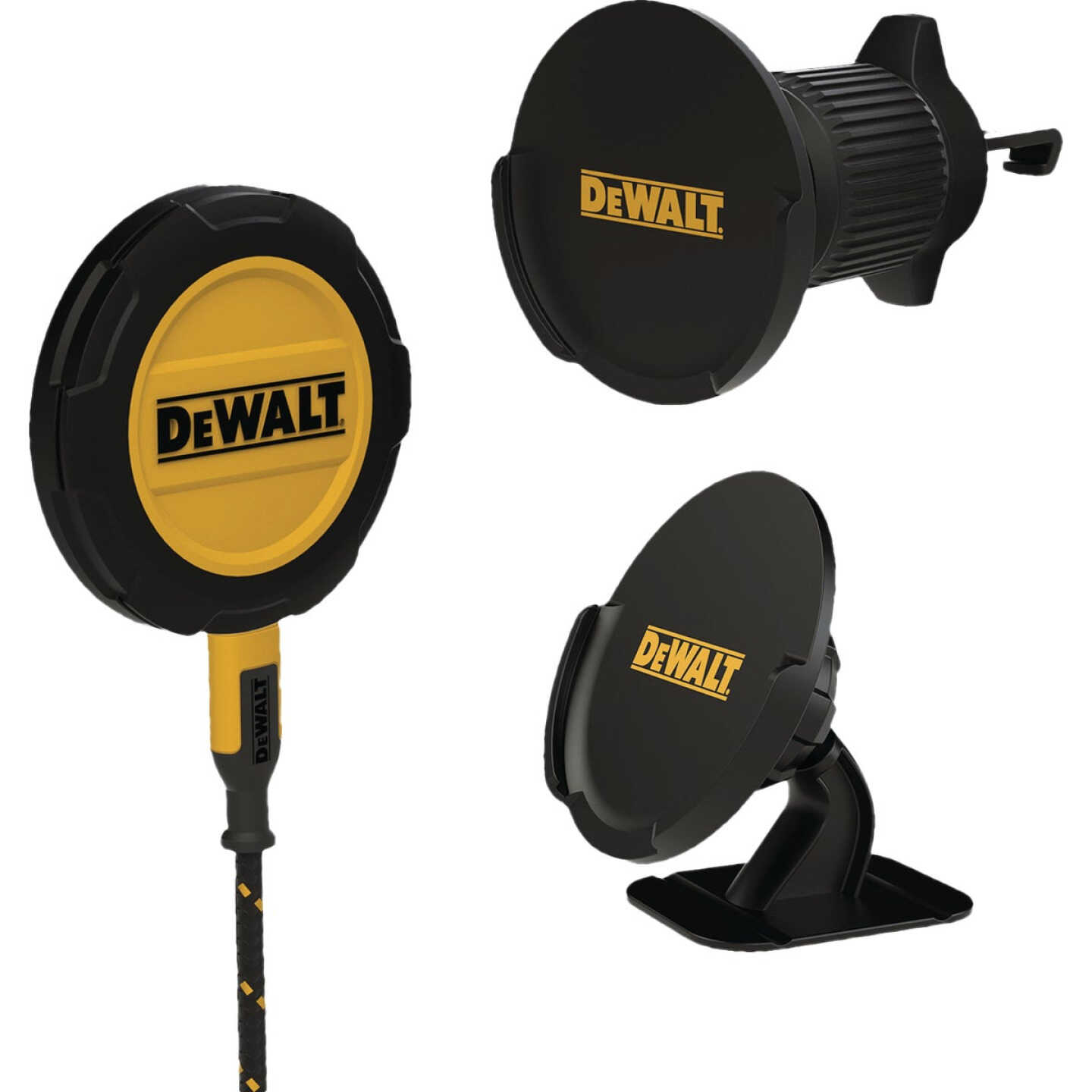 DEWALT Magentic Vent/Dash Mount & Charger Image 1