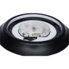 Satco Nuvo 7 In. Black 60W Equivalent LED CCT-Selectable Disk Flush Mount Ceiling Light Fixture Image 7