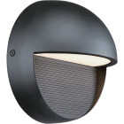 Westinghouse Winslett 1-Light LED Textures Black Dimmable Outdoor Wall Fixture Image 1