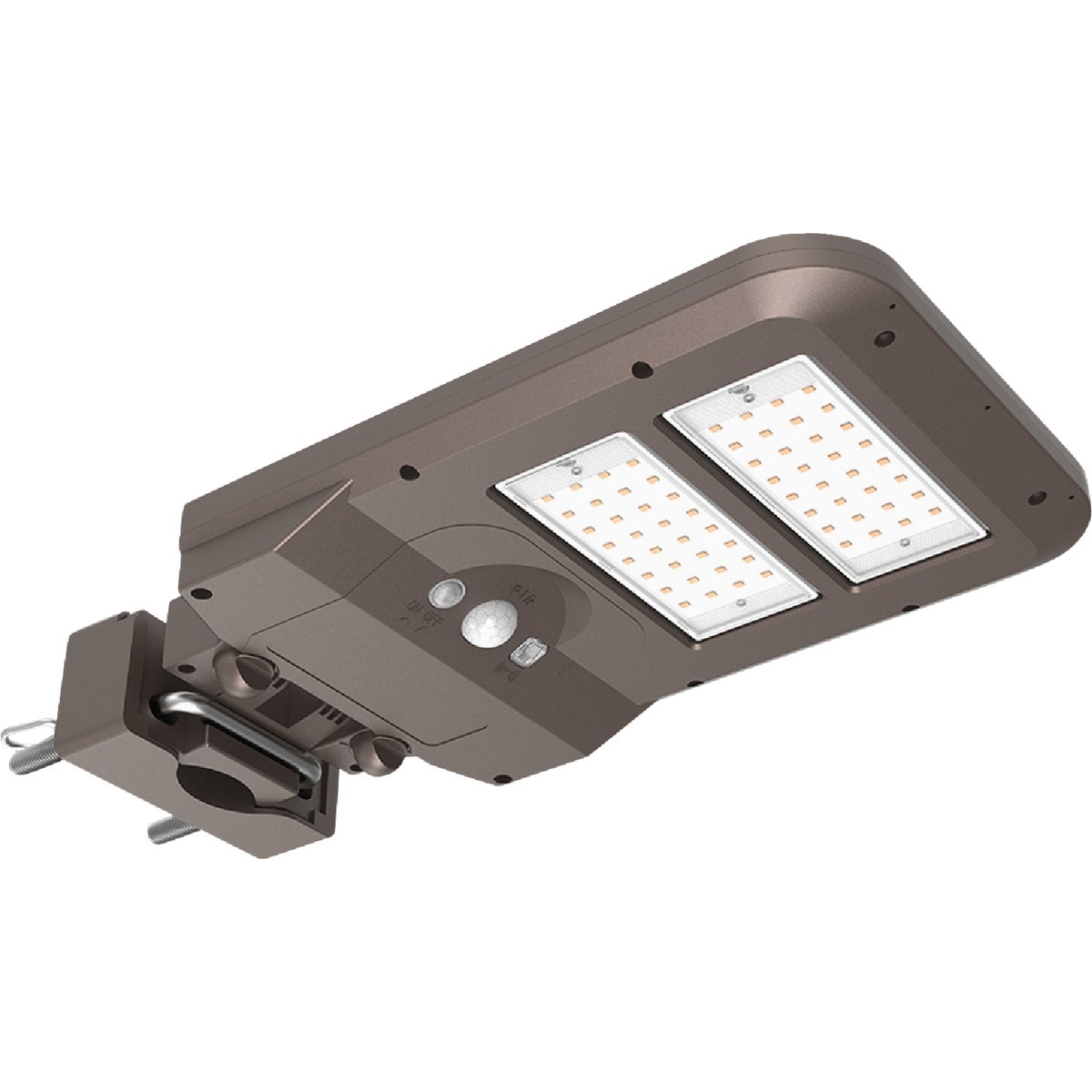 Halo Bronze Motion Activated Dusk to Dawn 1500 Lm. Solar Flood Light with Remote Control