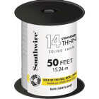 Southwire 50 Ft. 14 AWG Stranded White THHN Electrical Wire Image 1