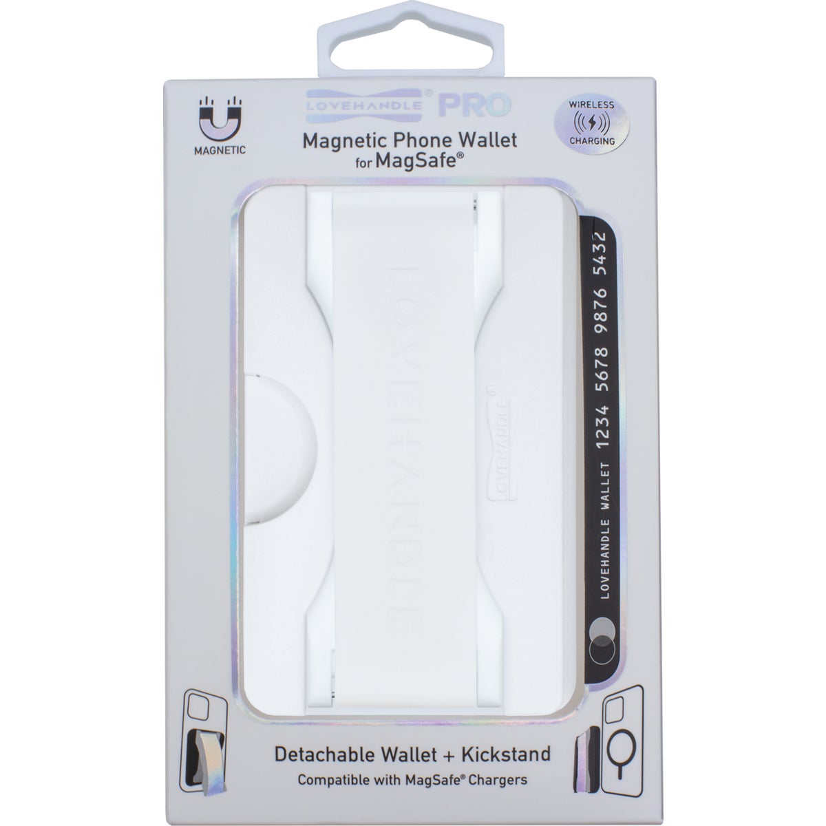 LoveHandle PRO Wallet for MagSafe White Wallet Image 5
