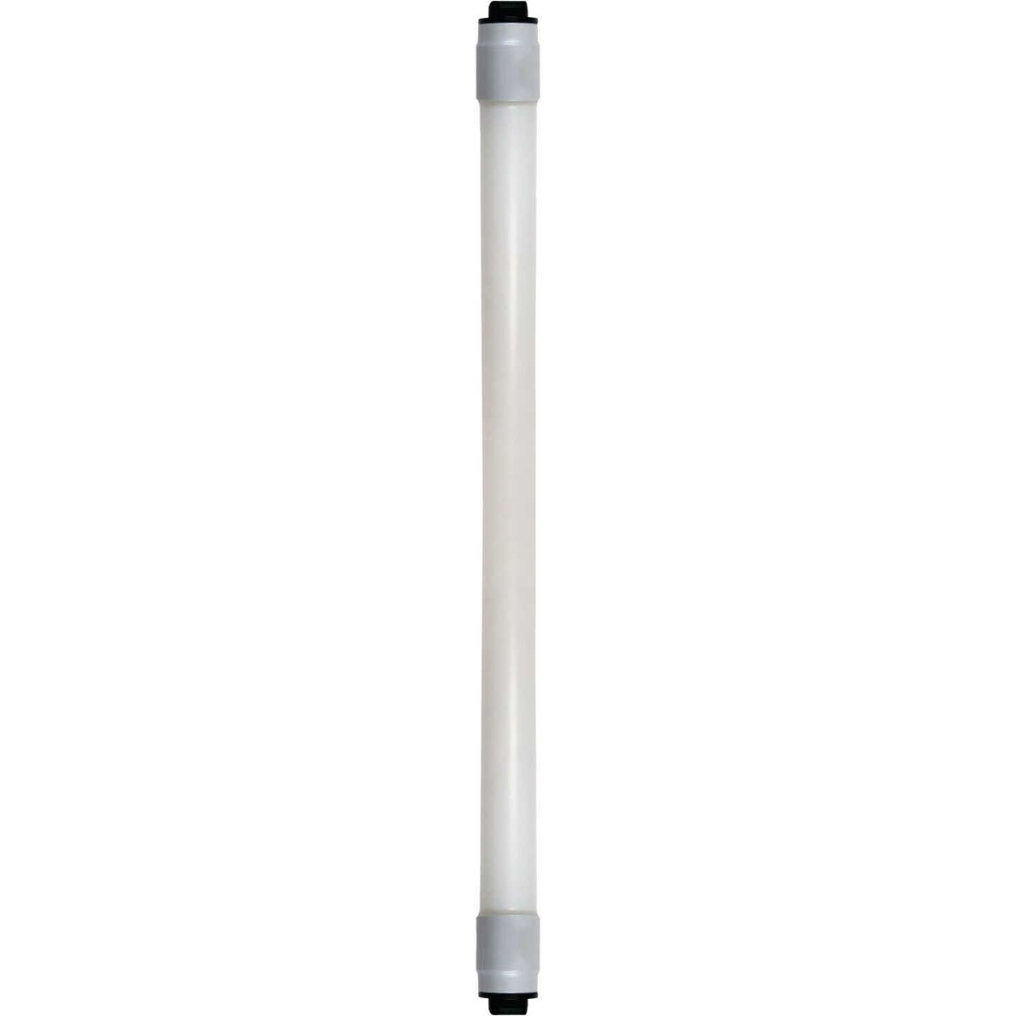 Satco 110W Equivalent 96 in. Natural Light T8 Recessed Double Contact LED Tube Light Bulb Image 3