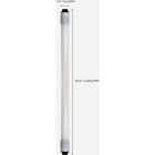 Satco 110W Equivalent 96 in. Natural Light T8 Recessed Double Contact LED Tube Light Bulb Image 2