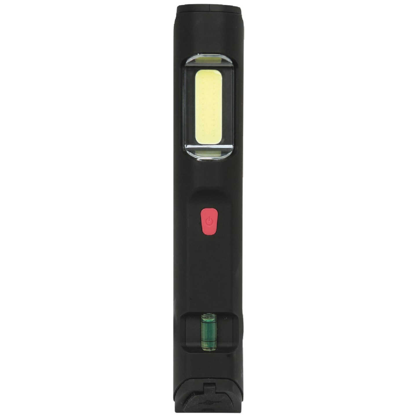 Feit Electric 500 Lm. LED Rechargeable Handheld Work Light with Laser Level Image 1