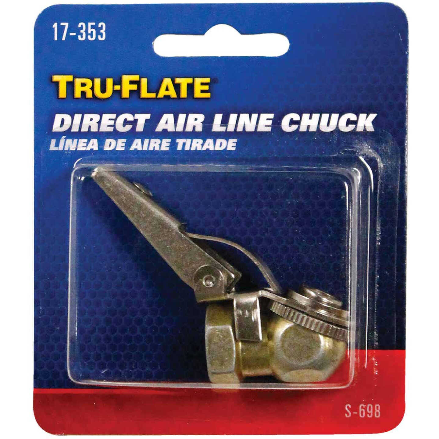 Tru-Flate 1/4 In. NPT 150 PSI Ball Foot Air Chuck Image 2