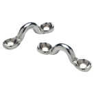 Seachoice 1-7/8 In. L x 11/32 In. ID Stainless Steel Eye Strap (4-Pack) Image 1