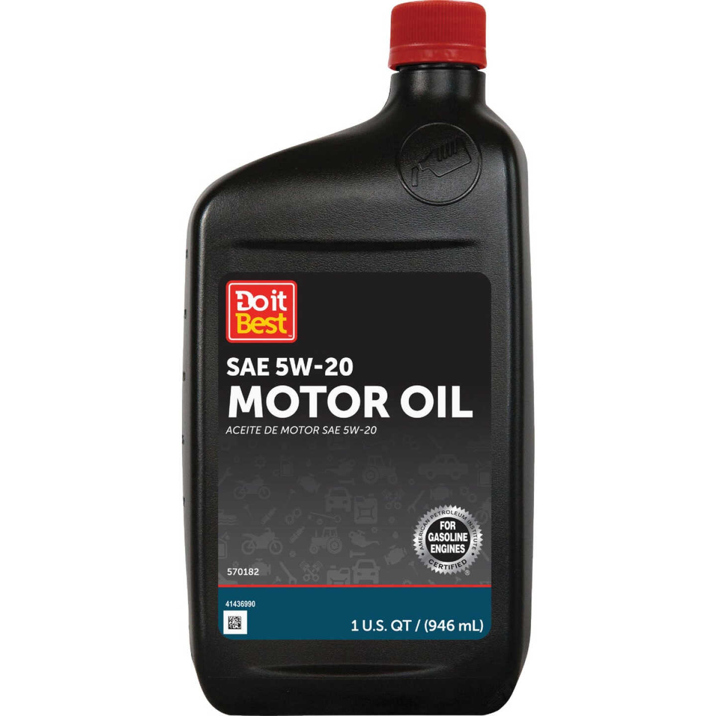 Do it Best 5W-20 Synthetic Blend Motor Oil, Quart Image 1