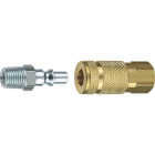Tru-Flate 1/4 In. Coupler and Plug Image 1
