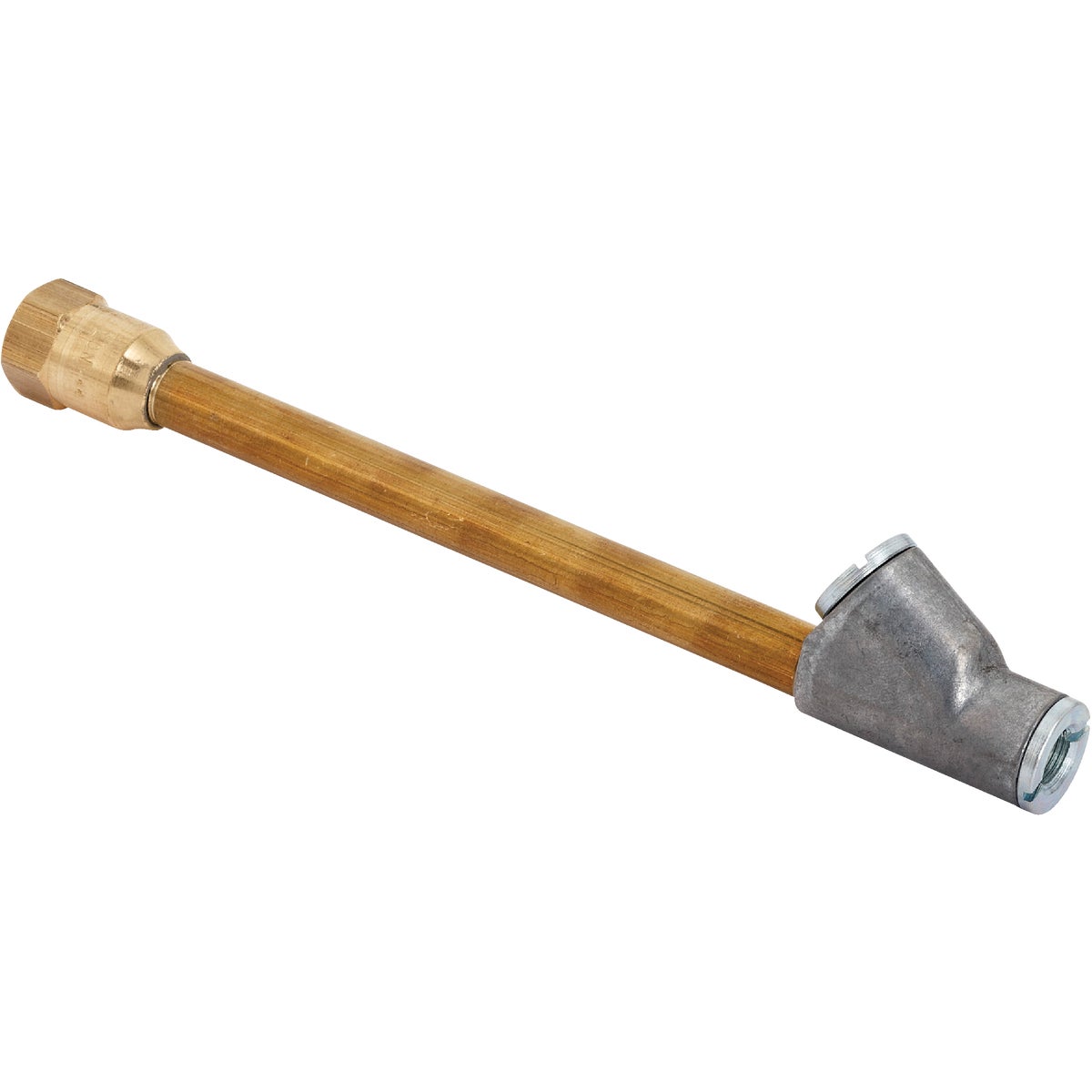 Milton 1/4 In. FNPT 150 psi Straight Foot Dual Head Air Chuck Image 1