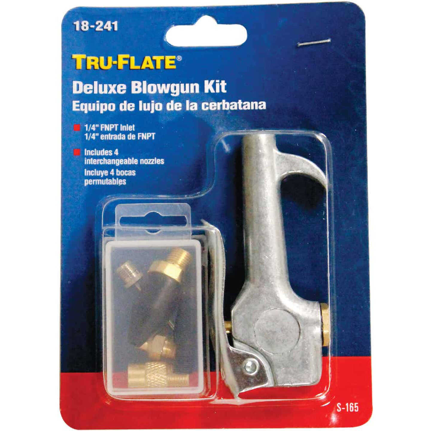 Tru-Flate 30 PSI 1/4 In. Deluxe Blow Gun Image 2