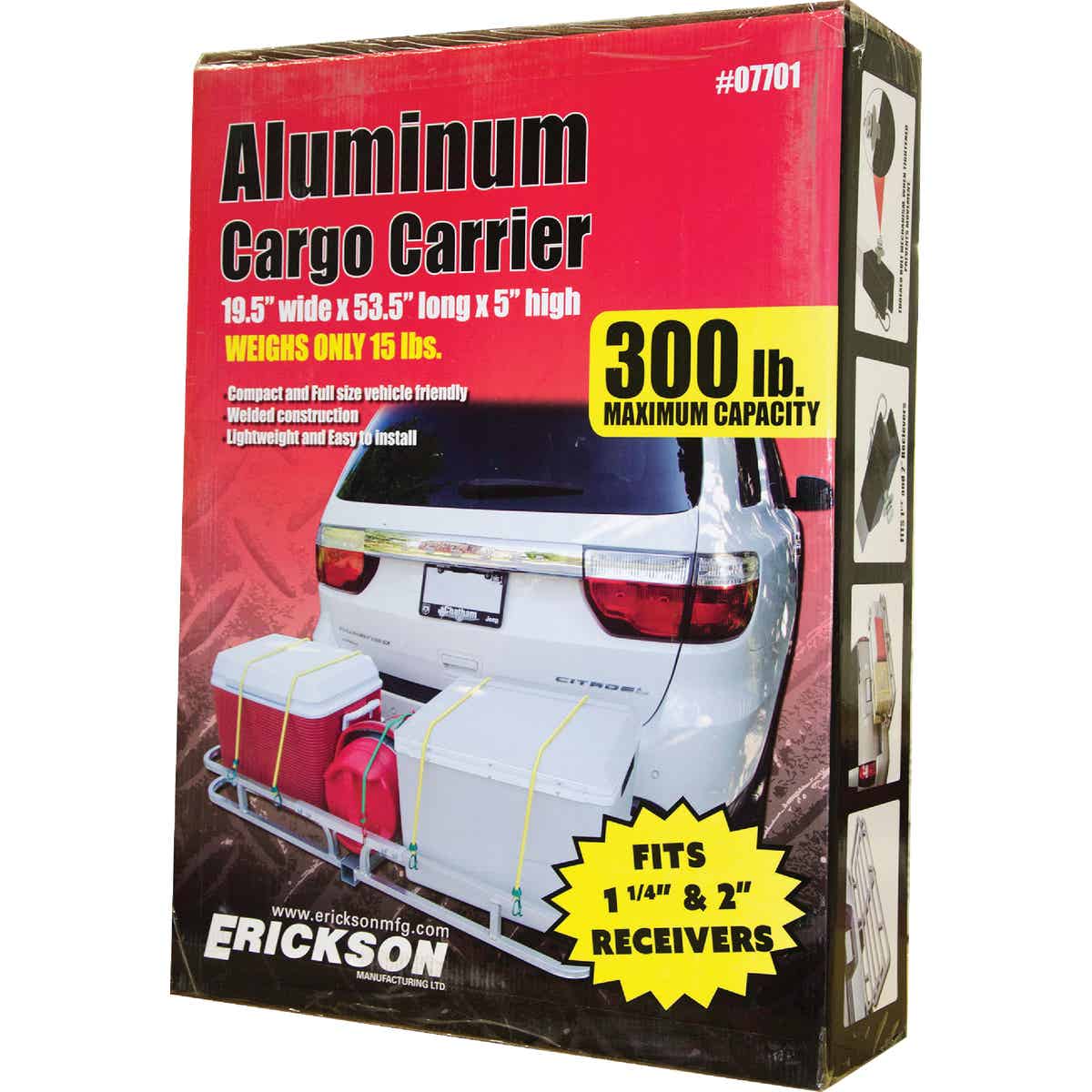 Erickson Aluminum Cargo Carrier, 300 Lb. Capacity Image 5