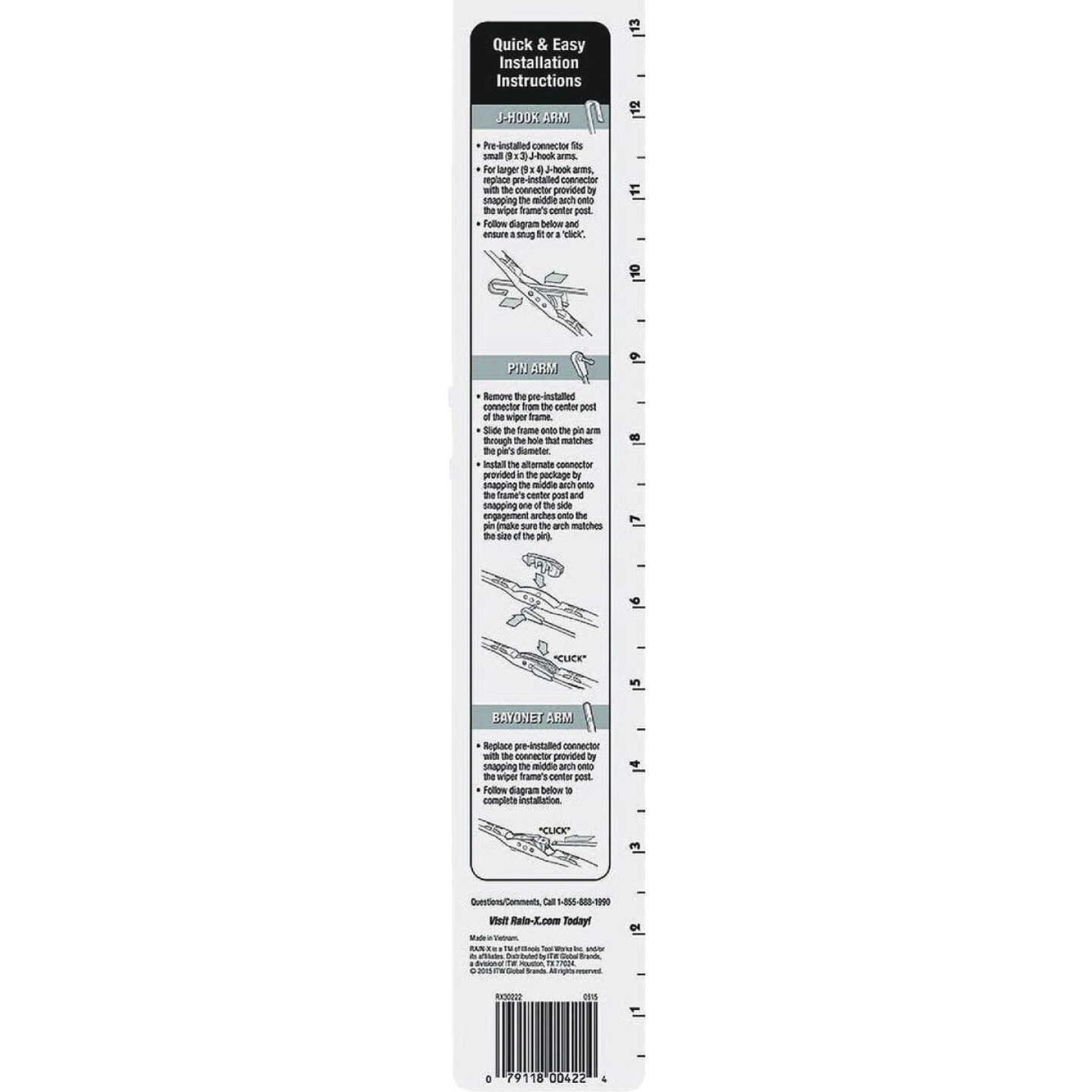 Rain-X Weatherbeater 19 In. Wiper Blade Image 5