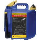 SureCan 5 Gal. Plastic Kerosene Safety Can, Blue Image 6