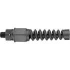 Flexzilla Pro 3/8 In. Barb 1/4 In. MNPT Reusable Air Hose End with Swivel Image 1